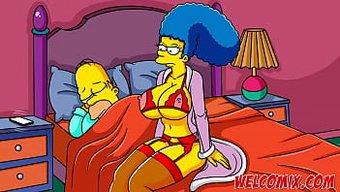 La Venganza De Margy: Engañado A Su Marido Con Varios Hombres En El Video De Simpsons