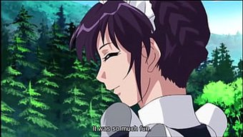 La Criada Tetona Del Anime Realiza Un Apasionado Placer Oral En Su Amo