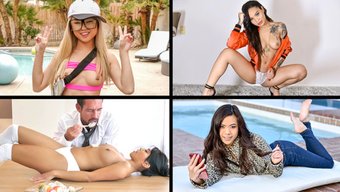 Las Diosas Asiáticas En Acción - Vina Sky Y Lulu Chu En Acción Hardcore